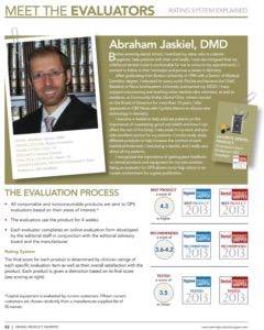 meet the evaluator Abraham Jaskiel